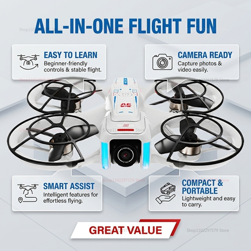 Introduction Drone GPS 8K Prof - Drone Gimbal 2 Axis ulasan dan harga