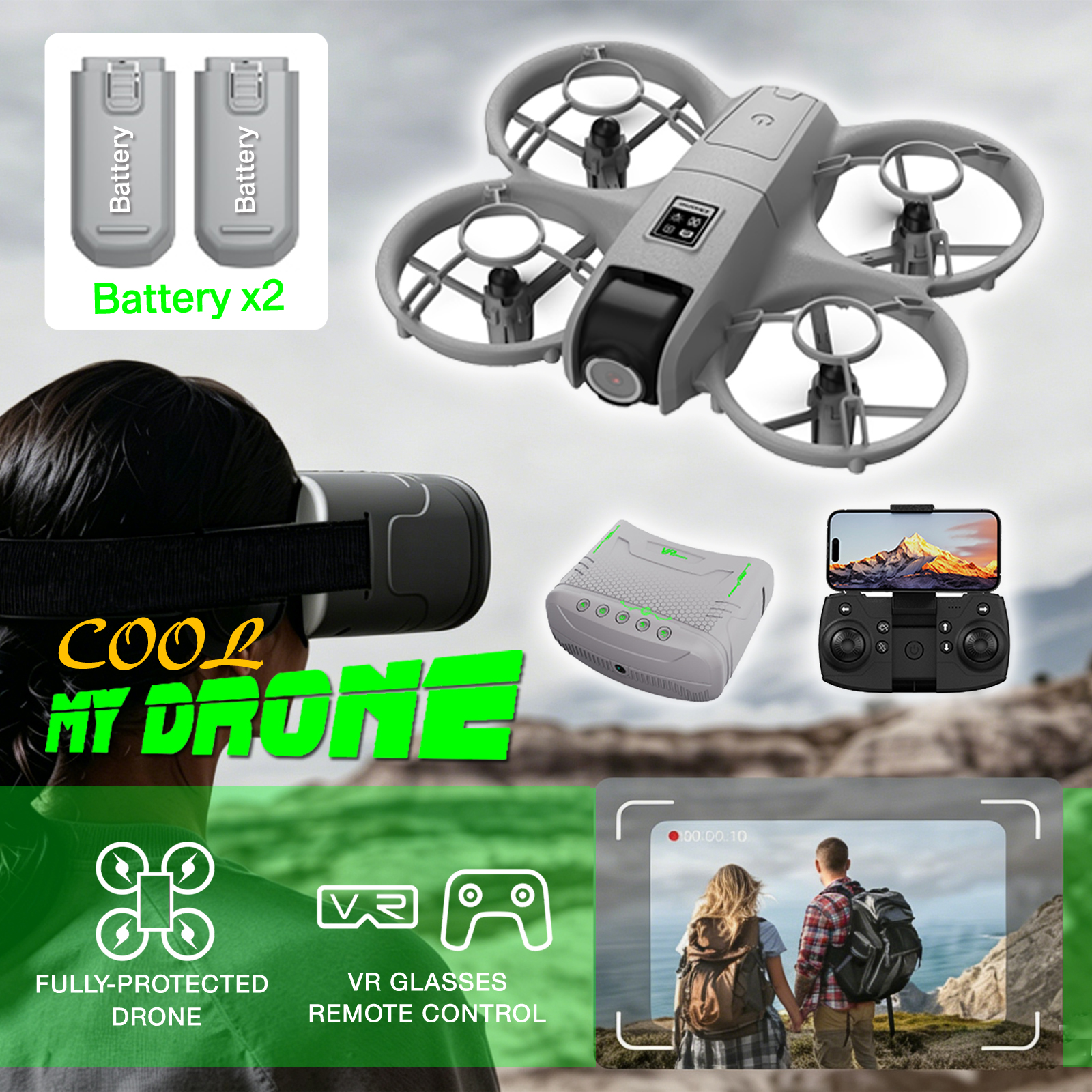 Mini Drone That Is Easy For Be - Drone Gimbal 2 Axis ulasan dan harga