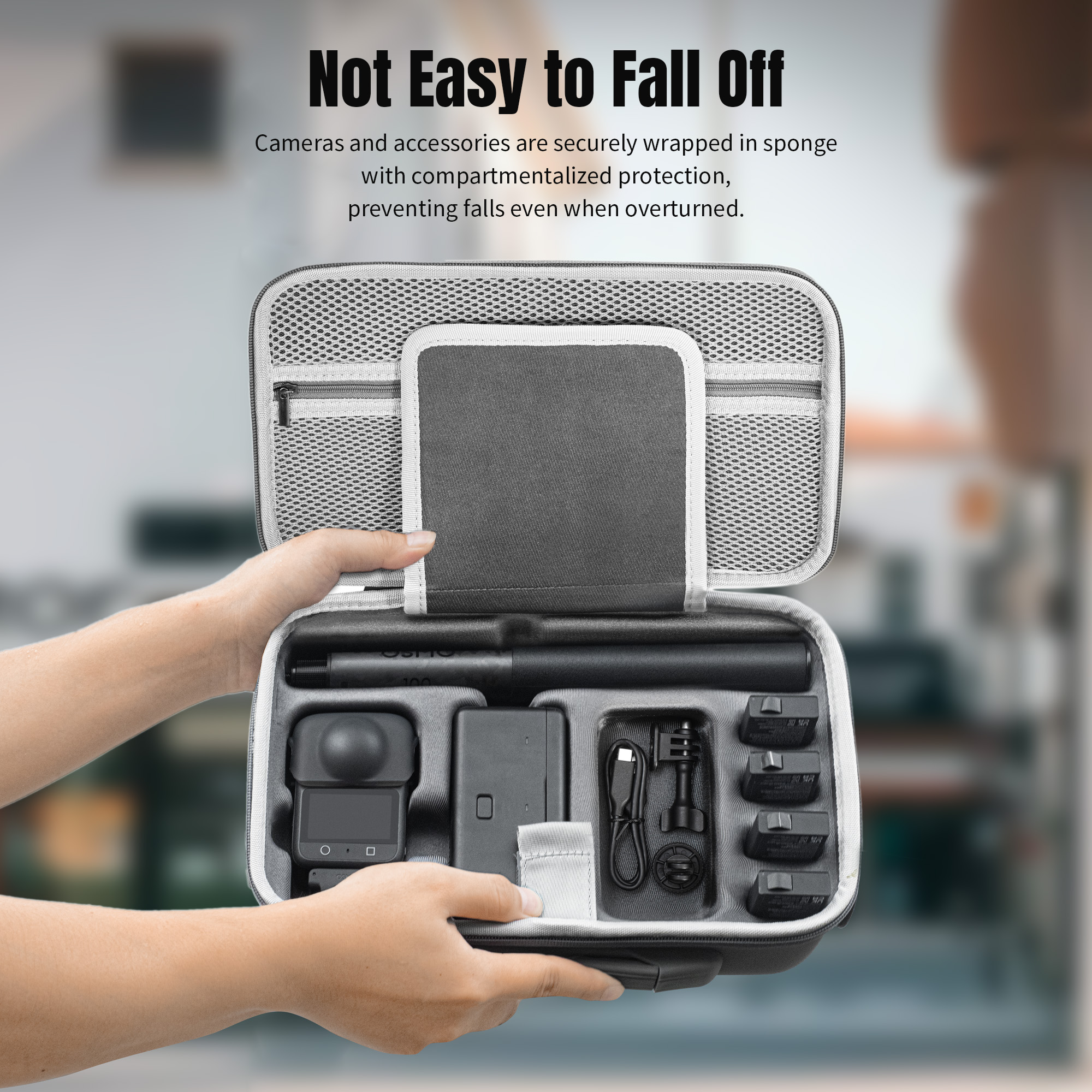 For DJI OSMO 360 Travel Carryi - Drone Gimbal Case ulasan dan harga
